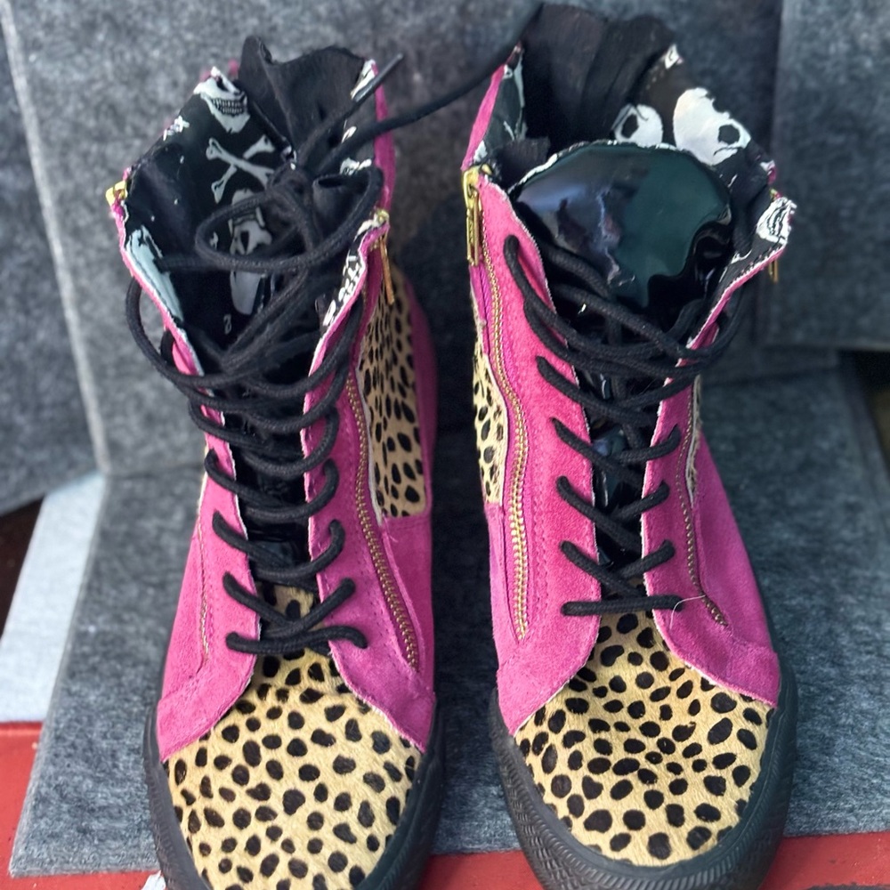 Betsey Johnson "The Nixxxie" High-Top Sneakers - Picture 7 of 13